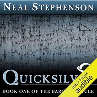 Quicksilver Audiolibro Por Neal Stephenson arte de portada