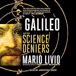 Galileo Audiolibro Por Mario Livio arte de portada