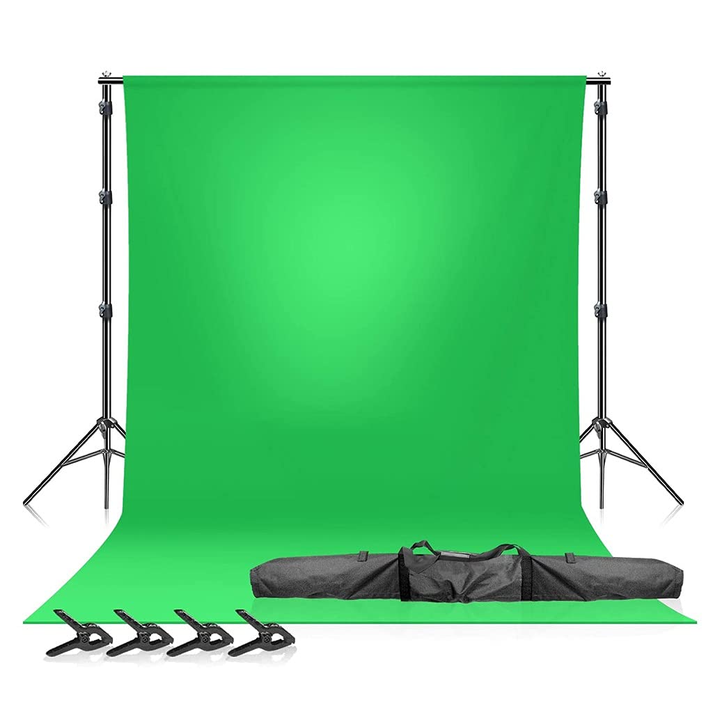 Buy Green backdrop background Green Screen Backdrop Stand Kit ...