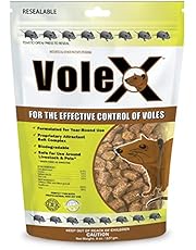 VoleX - Effective Against All Species of Voles. Safe for Use Around People, Pets, Livestock, and Wildlife