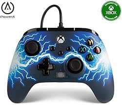 PowerA Control Mejorado Alámbrico para Xbox Series X|S - Arc Lightning - Standard Edition