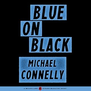 Blue on Black Audiolibro Por Michael Connelly arte de portada