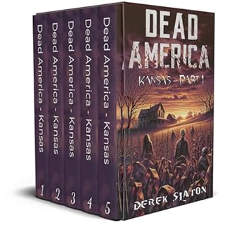 Dead America - Kansas Box Set Parts 1-5 Audiolibro Por Derek Slaton arte de portada