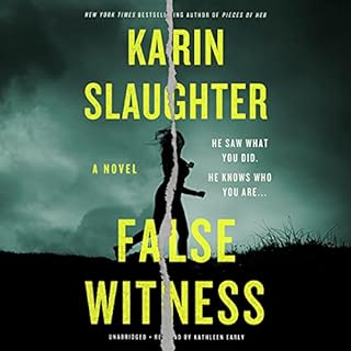 False Witness Audiolibro Por Karin Slaughter arte de portada