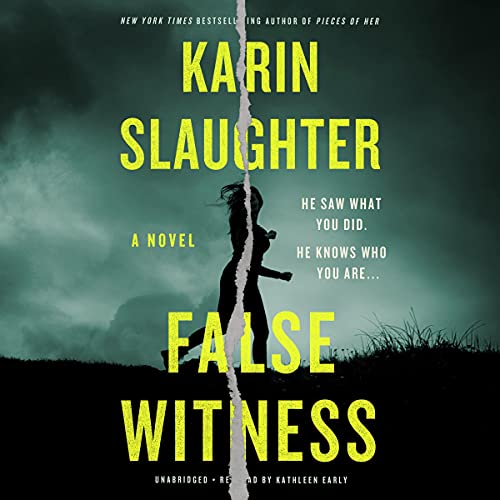 False Witness Audiolibro Por Karin Slaughter arte de portada