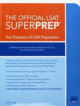 Paperback The Official LSAT SuperPrep: The Champion of LSAT Prep Book