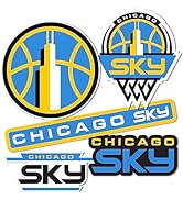 Chicago Sky WNBA Women's National Basketball Association Officially Licensed Sticker Vinyl Decal ...