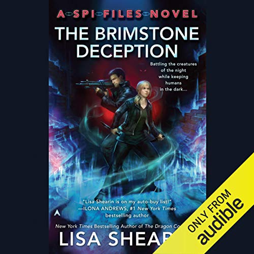 The Brimstone Deception Audiolibro Por Lisa Shearin arte de portada