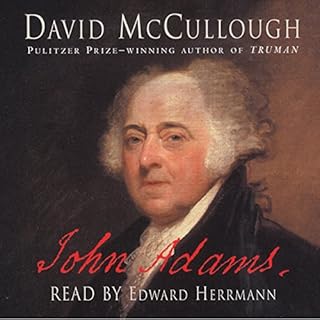 John Adams Audiolibro Por David McCullough arte de portada