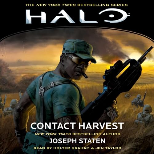 HALO: Contact Harvest Audiolibro Por Joseph Staten arte de portada