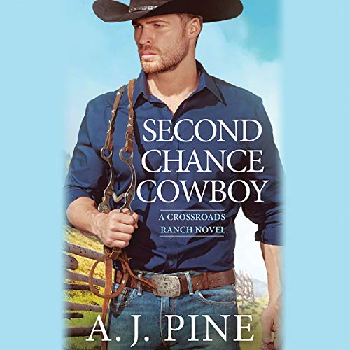 Second Chance Cowboy Audiolibro Por A.J. Pine arte de portada