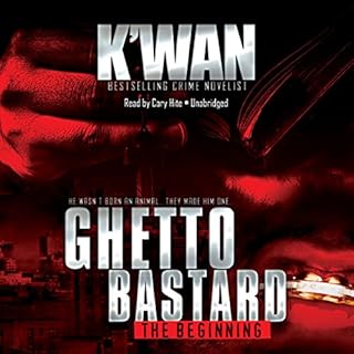 Ghetto Bastard Audiolibro Por K'wan arte de portada