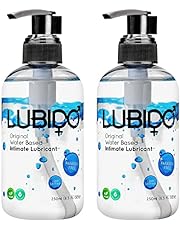 Lubido Original Water Based Paraben Free Intimate Gel Lube – 250ml (Pack of 2)