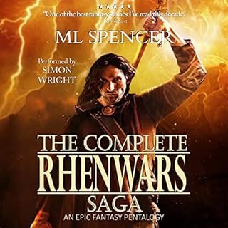 The Complete Rhenwars Saga Audiolibro Por ML Spencer arte de portada