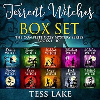 Torrent Witches Cozy Mysteries Complete Box Set: Books 1-10 Audiolibro Por Tess Lake arte de portada