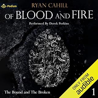 Of Blood and Fire Audiolibro Por Ryan Cahill arte de portada