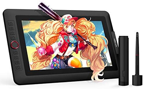 XPPen Drawing Tablet with Screen Full-Laminated Graphics Drawing Monitor Artist13.3 Pro Graphics Tablet with Adjustable Stand and 8 Shortcut Keys (8192 Levels Pen Pressure, 123% sRGB)