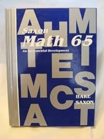 Math 6/5 (Saxon Math 6/5) 0939798182 Book Cover