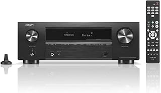 (220v) Receiver Denon AVR-X580BT Bluetooth, Dolby Vision, HDR10+, 5.2 canais 8K (220v)