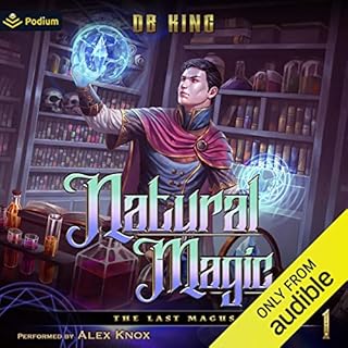 Natural Magic Audiolibro Por DB King arte de portada