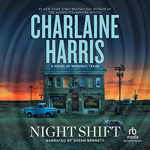 Night Shift Audiolibro Por Charlaine Harris arte de portada