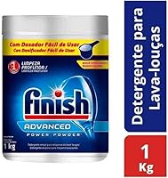 Finish Advanced - Detergente Em Pó Para Lava Louças, 1Kg