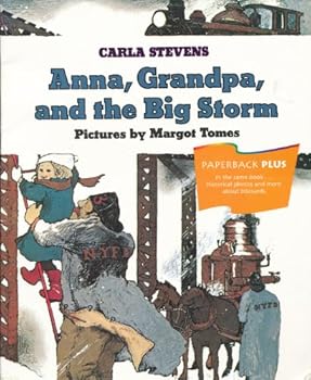 Paperback Anna, Grandpa, and the Big Storm Book