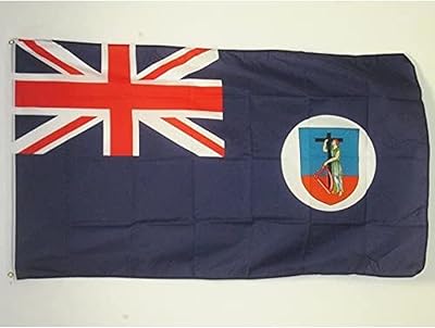 AZ FLAG - Montserrat Flag - 2x3 Ft - 100D Polyester Montserratian - English Banner with Two Metal Grommets - Fade Resistant - Vivid Colors - 2' x 3' Feet - 90x60 Cm