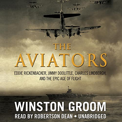 The Aviators Audiolivro Por Winston Groom capa