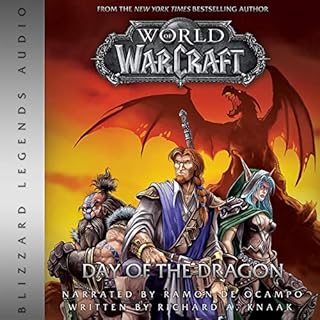 Warcraft: Day of the Dragon Audiolibro Por Richard A. Knaak arte de portada