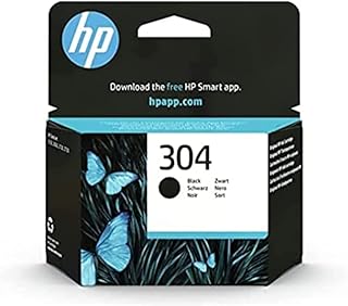 HP 304 Cartouche d'Encre Noire Authentique (N9K06AE)