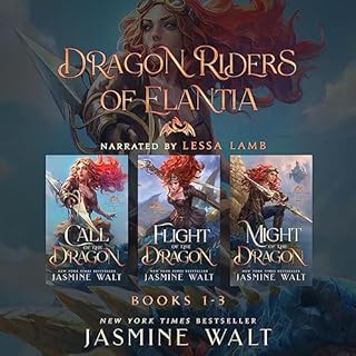 Dragon Riders of Elantia Books 1-3 Audiolibro Por Jasmine Walt arte de portada