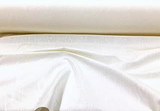 Discount Fabric Moire` Bengaline Faille Ivory QQ38