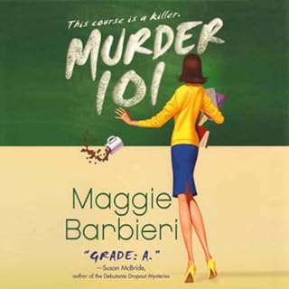 Murder 101 Audiolibro Por Maggie Barbieri arte de portada