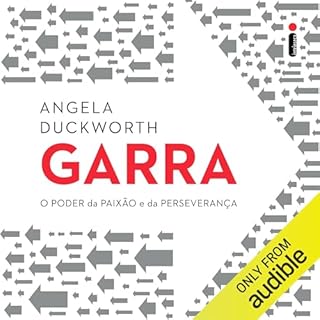 Garra Audiolivro Por Angela Duckworth capa