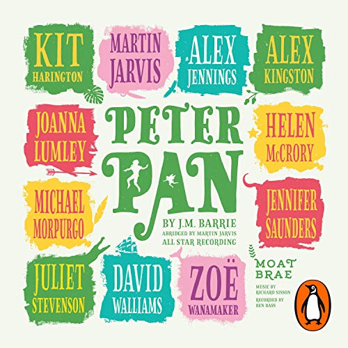 Peter Pan Audiolibro Por J. M. Barrie arte de portada