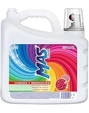 MAS Color - Colores Intensos 6.64L Detergente Líquido para Cuidar el Color de la Ropa (88 cargas), Ideal para Colores Intensos, Mantiene la Ropa Suave y Fresca