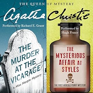 Murder at the Vicarage & The Mysterious Affair at Styles Audiolibro Por Agatha Christie arte de portada