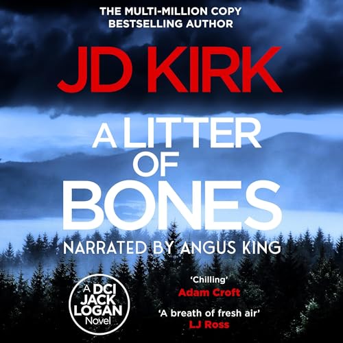 A Litter of Bones: A Scottish Crime Thriller Audiolibro Por JD Kirk arte de portada