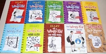 Paperback Diary of a Wimpy Kid Collection 10 Book Set Book