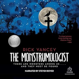 The Monstrumologist Audiolibro Por Rick Yancey arte de portada