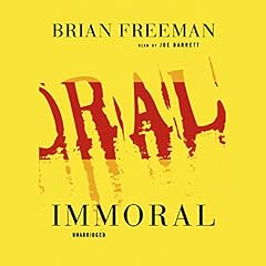 Immoral Audiolibro Por Brian Freeman arte de portada