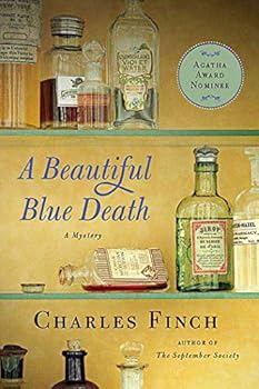 Paperback A Beautiful Blue Death: The First Charles Lenox Mystery (Charles Lenox Mysteries) Book