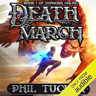 Death March Audiolibro Por Phil Tucker arte de portada