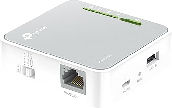 TP-Link TL-WR902AC Mini Routeur Pocket WiFi AC750Mbps Bi-Bande, Port USB Polyvalent, WiFi Portable, Routeur Voyage, Branch...