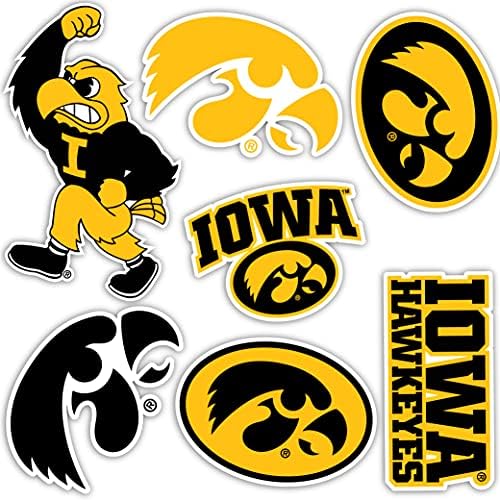 Desert Cactus University of Iowa Stickers Hawkeyes Vinyl Decals Laptop Water Bottle Car Scrapbook T2 (Type 2)