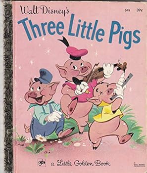 Hardcover Walt Disney's Three Little Pigs Book