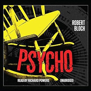 Psycho Audiolibro Por Robert Bloch arte de portada