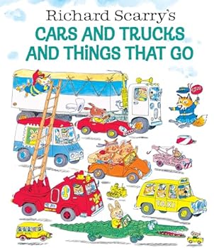 Hardcover Richard Scarry's Cars and Trucks and Things That Go Book