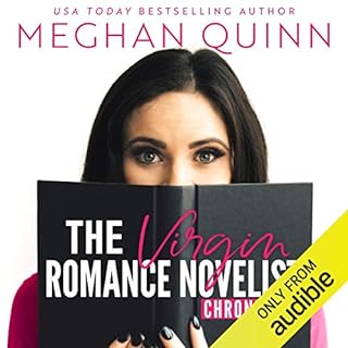 The Virgin Romance Novelist Chronicles Audiolibro Por Meghan Quinn arte de portada